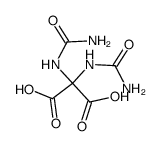 diureido-malonic acid Structure