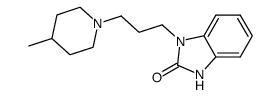 1-[3-(4-Methylpiperidin-1-yl)propyl]-1,3-dihydrobenzoimidazol-2-one Structure