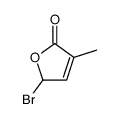 2-bromo-4-methyl-2H-furan-5-one Structure