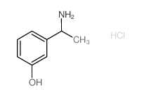 (R)-3-(1-氨基乙基)苯酚结构式