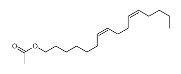 顺-7,顺-11-十六碳二烯-1-基乙酸酯结构式