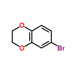 6-Bromo-2,3-dihydrobenzo[b][1,4]dioxine structure