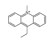 9-ethyl-10-methylacridin-10-ium Structure