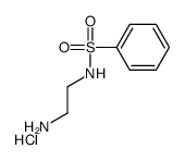 N-(2-Aminoethyl)benzenesulfonamide hydrochloride Structure