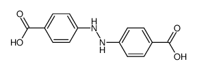 4,4'-hydrazo-di-benzoic acid Structure