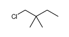 1-chloro-2,2-dimethylbutane Structure