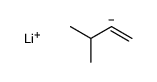 lithium,3-methylbut-1-ene Structure