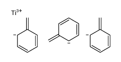 methanidylbenzene,titanium(3+)结构式