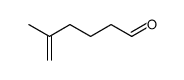 5-methyl-5-hexen-1-al Structure
