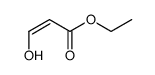(Z)-ethyl 3-hydroxyacrylate Structure