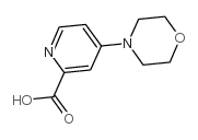 4-(4-MORPHOLINYL)-PICOLINIC ACID Structure