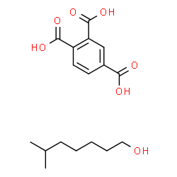 1,2,4-Benzenetricarboxylic acid, isooctyl ester结构式