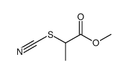 2-thiocyanato-propionic acid methyl ester Structure