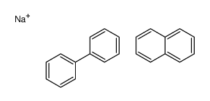 sodium,1,1'-biphenyl,naphthalene Structure