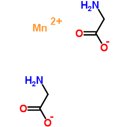 manganese(II) bis(glycinate)结构式