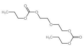 2,5,8,10-Tetraoxatridecanoicacid, 9-oxo-, propyl ester结构式