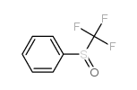 苯基三氟甲基亚砜结构式