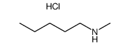 N-methylpentylamine hydrochloride Structure