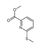 methyl 6-methylsulfanylpyridine-2-carboxylate结构式