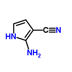 2-AMINO-1H-PYRROLE-3-CARBONITRILE structure