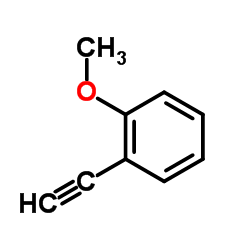 2-乙炔基苯甲醚结构式