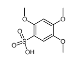 2,4,5-trimethoxy-benzenesulfonic acid Structure