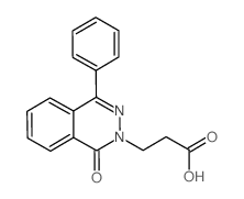 3-(1-Oxo-4-phenylphthalazin-2(1H)-yl)propanoic acid结构式