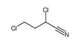 2,4-dichlorobutanenitrile Structure