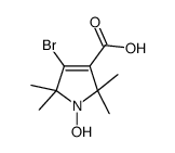 4-溴-1-氧基-2,2,5,5-四甲基-δ3-吡咯啉-3-羧酸图片