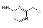 2-氯甲基-4氨基-嘧啶结构式