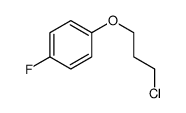 1-(3-Chloropropoxy)-4-fluorobenzene结构式
