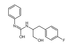 1-[1-(4-fluorophenyl)-3-hydroxypropan-2-yl]-3-phenylurea Structure
