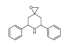 5,7-diphenyl-1-oxa-6-azaspiro[2.5]octane结构式