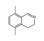 3,4-Dihydro-5,8-dimethylisochinolin结构式