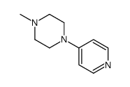 Piperazine, 1-methyl-4-(4-pyridinyl)- (9CI)结构式