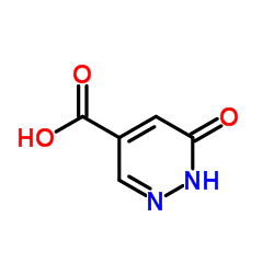 6-氧代-1,6-二氢哒嗪-4-甲酸结构式