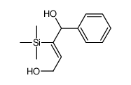 1-phenyl-2-trimethylsilylbut-2-ene-1,4-diol Structure