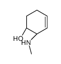 (1R,2R)-2-(methylamino)cyclohex-3-en-1-ol结构式