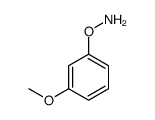 O-(3-methoxyphenyl)hydroxylamine结构式