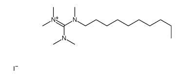 [[decyl(methyl)amino]-(dimethylamino)methylidene]-dimethylazanium,iodide Structure