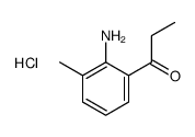 1-(2-amino-3-methylphenyl)propan-1-one,hydrochloride结构式