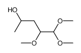 4,5,5-trimethoxy-pentan-2-ol Structure