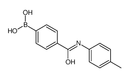 B-[4-[[(4-Methylphenyl)amino]carbonyl]phenyl]boronic acid Structure