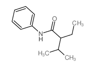 2-ethyl-3-methyl-N-phenyl-butanamide结构式