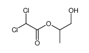 1-hydroxypropan-2-yl 2,2-dichloroacetate Structure