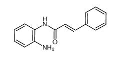 N-(2-aminophenyl)cinnamamide结构式