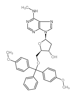 2'-脱氧-5'-O-二甲氧基三苯甲基-N6-甲基腺苷图片