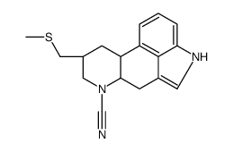 N-去丙基培高利特6-碳腈结构式