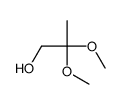 2,2-dimethoxypropan-1-ol Structure