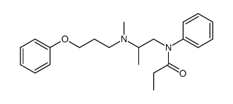 N-{2-[Methyl-(3-phenoxy-propyl)-amino]-propyl}-N-phenyl-propionamide Structure